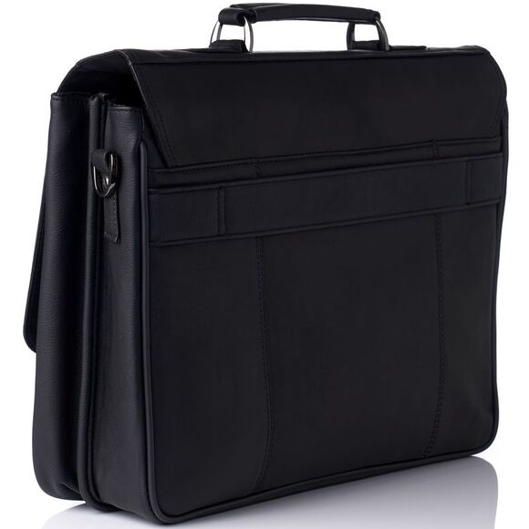 Hammer Anvil Leather Briefcase up to 15.6” Laptop Case Messenger Bag Portfolio - Picture 4 of 8